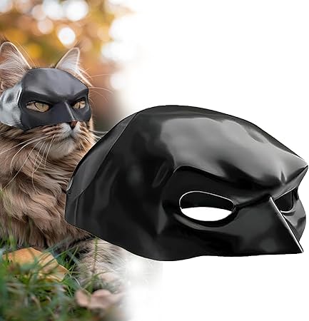 Funny Cat Bat Cosplay Hat, 2025 New Cat Bat Cosplay Mask, Cat Mask, Mask for Halloween Cosplay (S-3.54in)